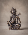 Brass Deity Statuette Saraswati