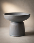 Tau Ceramic Pedestal Bowl