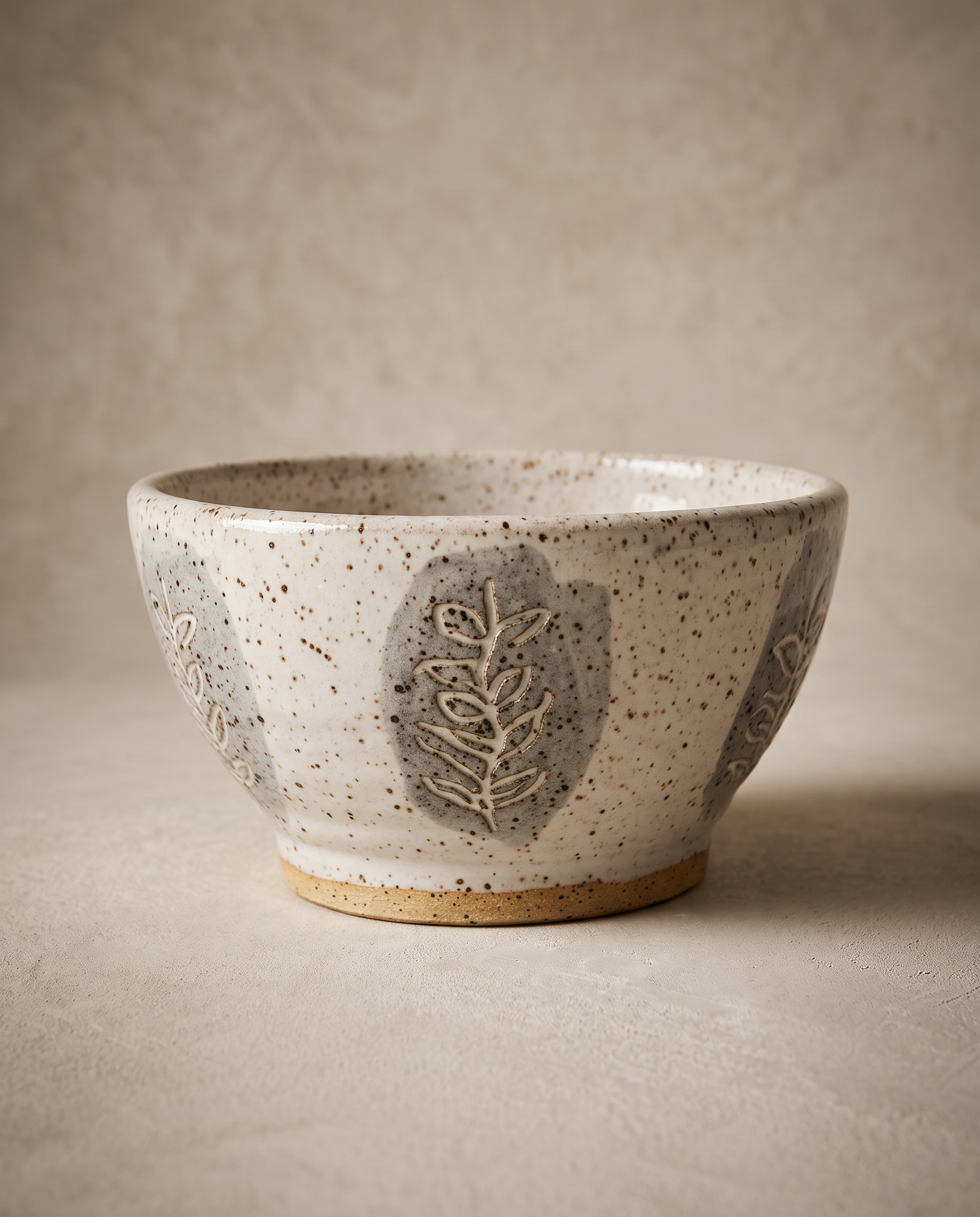 Wide Carved Bowl