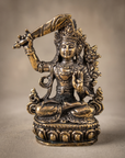 Brass Deity Statuette Manjushri