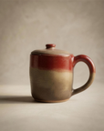 Lidded Mug, Red, No. 2