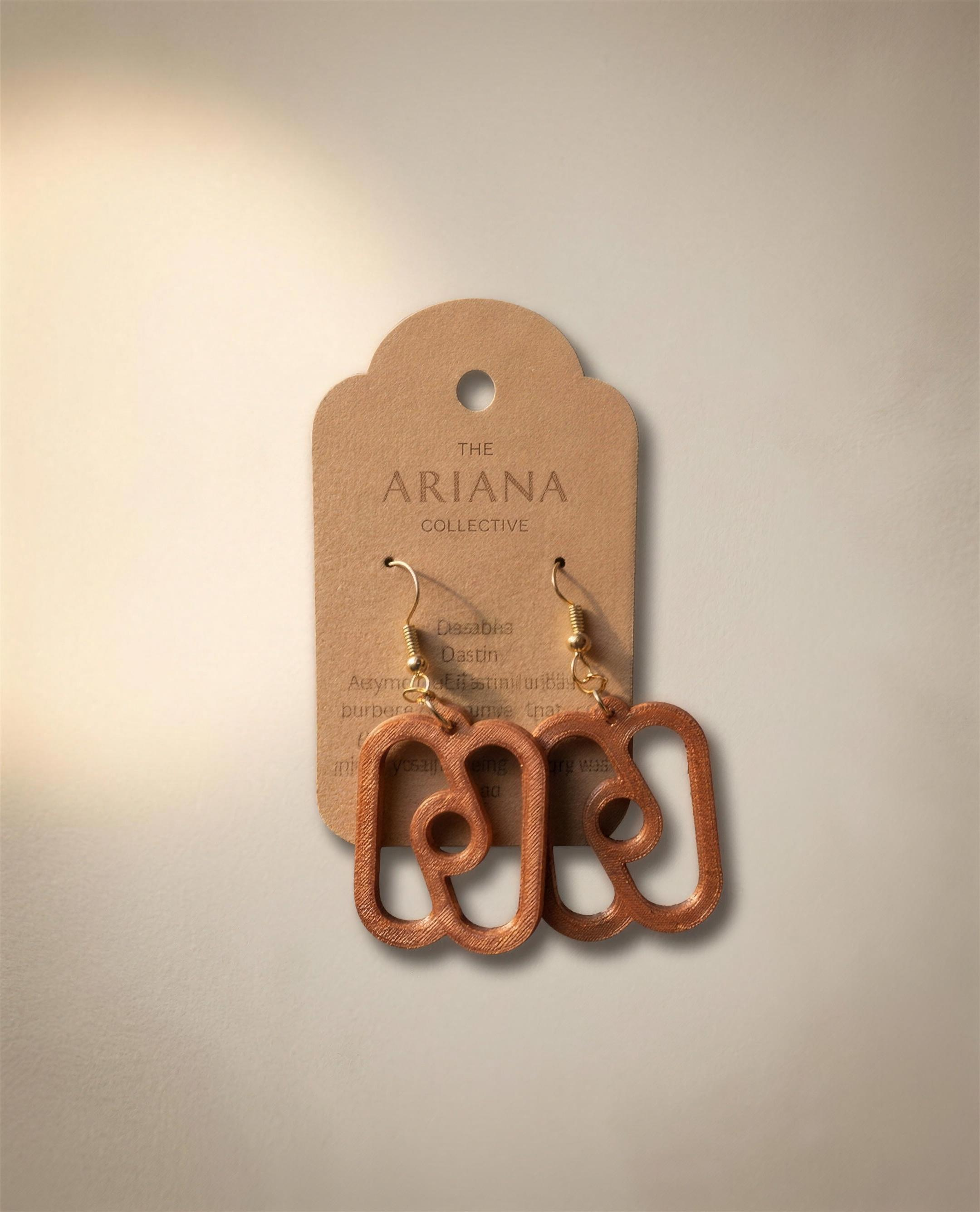 Nkrabea Adinkra Earrings