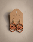 Asase Ye Duru Adinkra Earrings