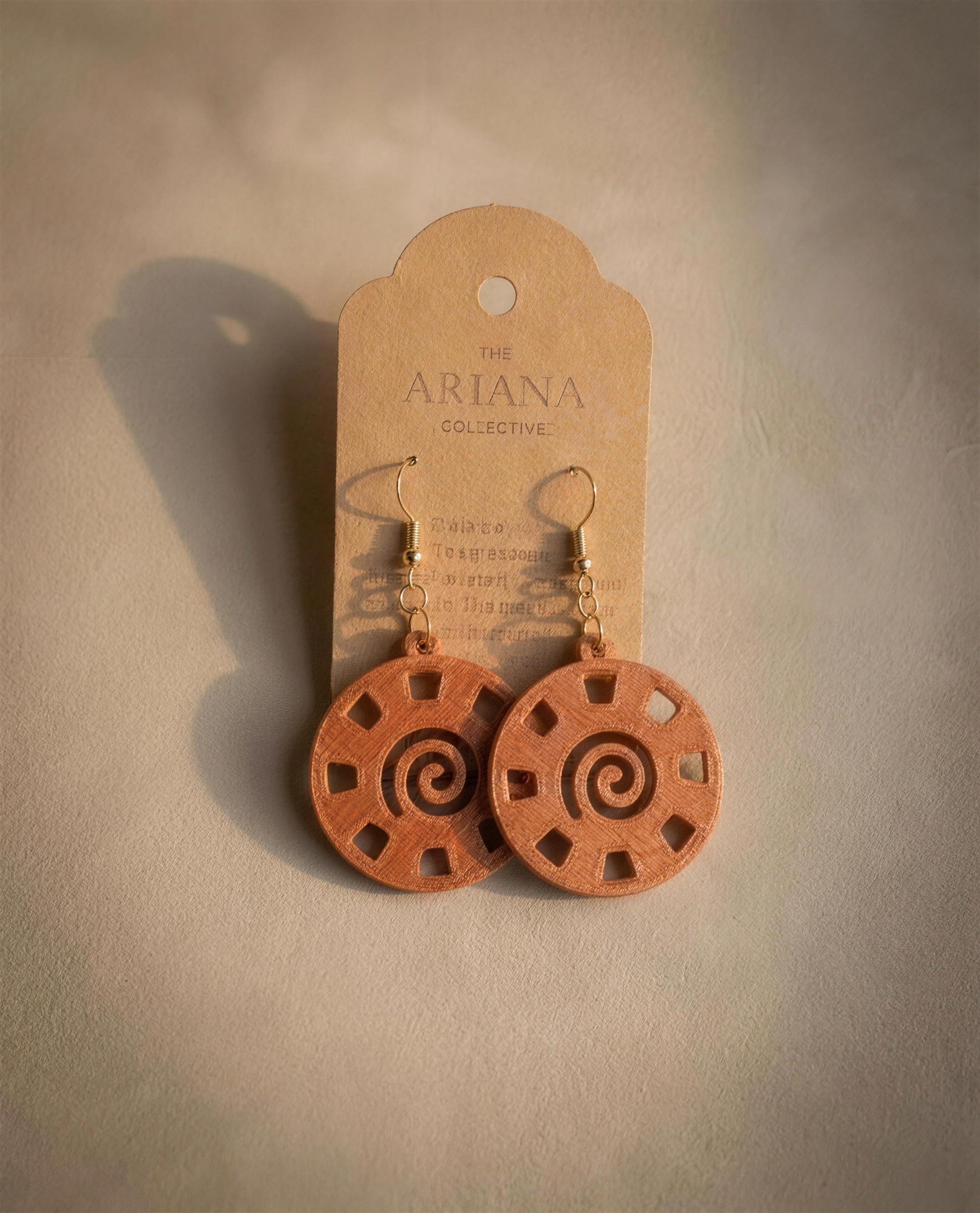 Owia Kokroko Adinkra Earrings