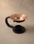Copper and Iron Resin Burner