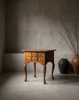 Apothecary six-drawer side table, lifestyle hero