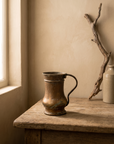 Ancient Indian Copper Cup with Single Handle