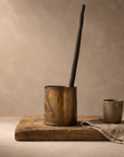 Antique oil can
