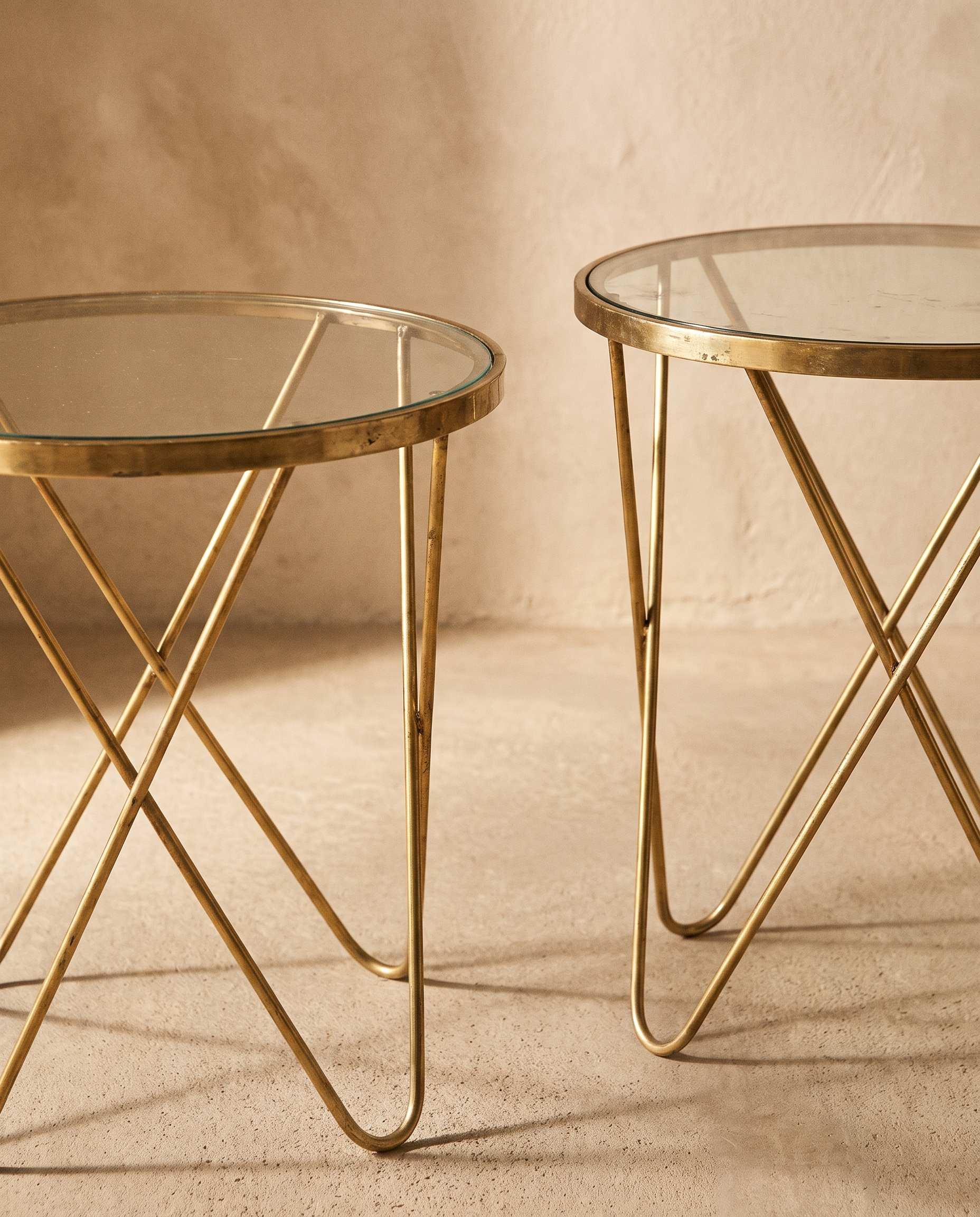 The Aria Brass Table