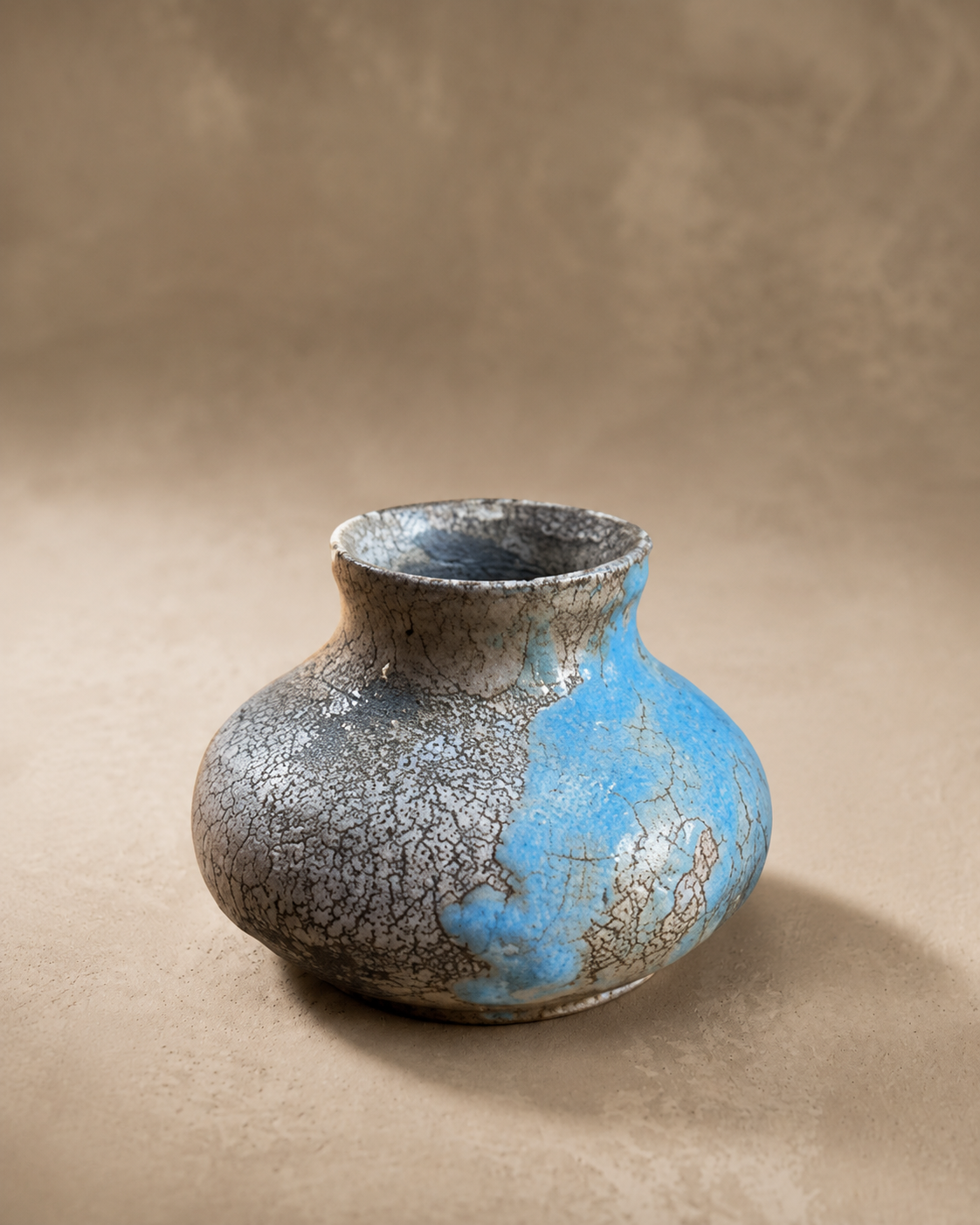 Raku Local Artisan Bud Vase