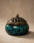Sky Blue Incense Burner