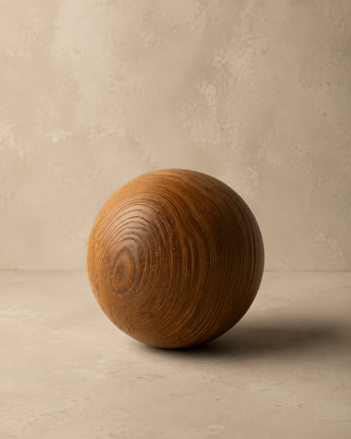 Smooth Turned Wooden Ball