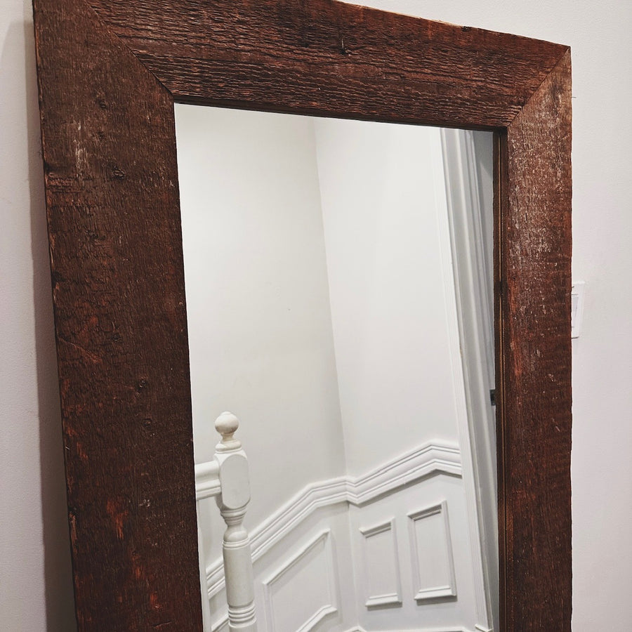 Barn Floor Mirror