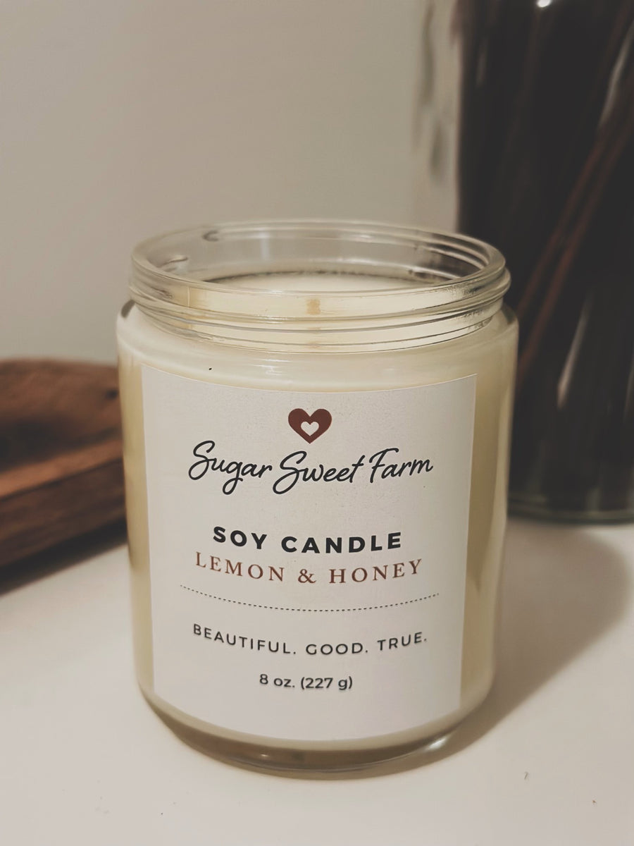 Lemon & Honey Soy Candle