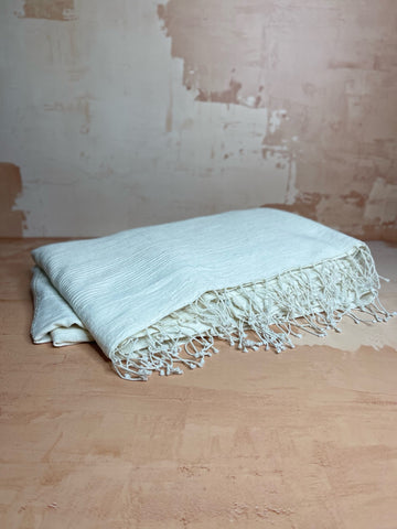 Natural Cotton Queen Blanket