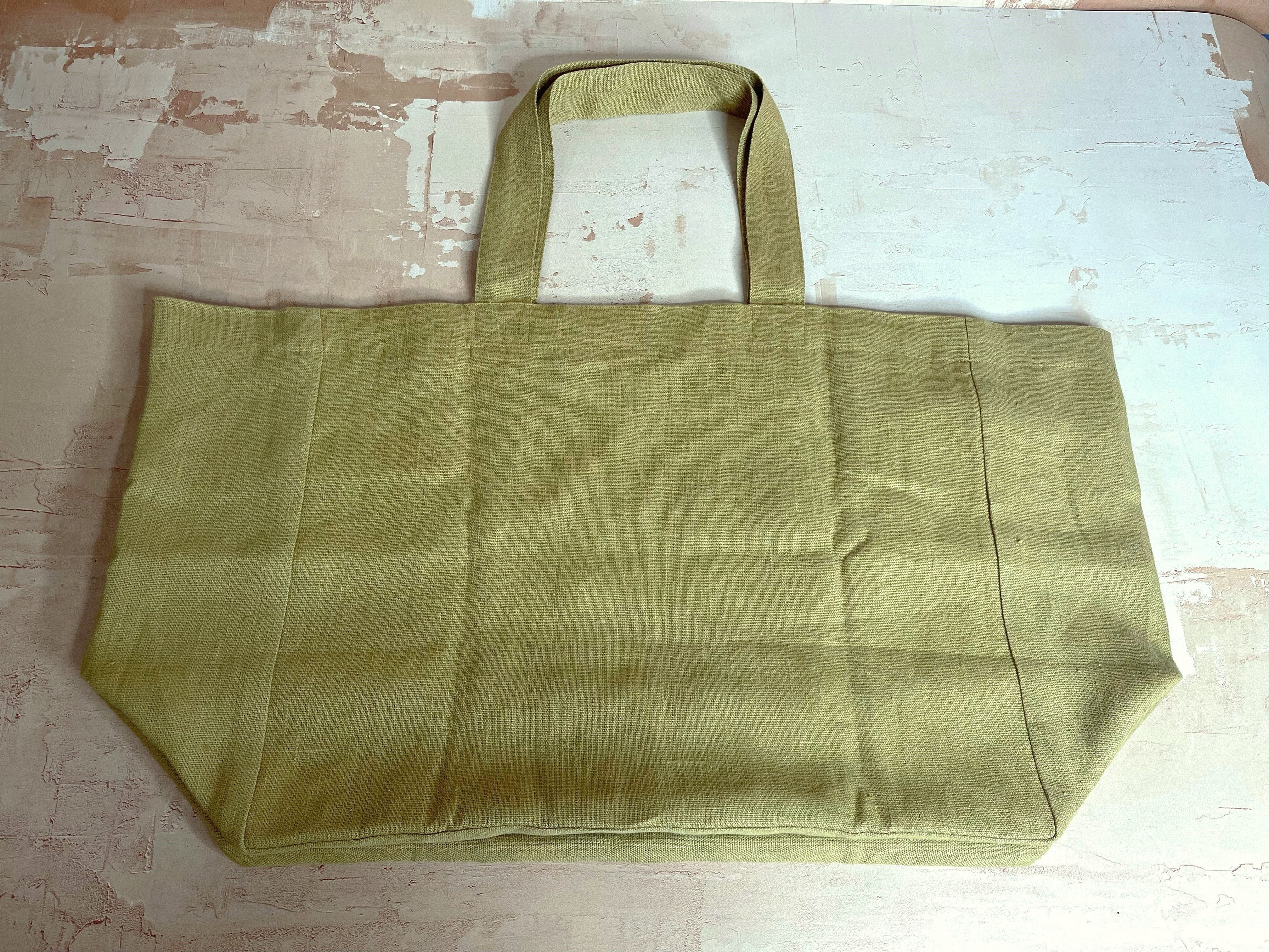 Organic Erotic Linen Tote