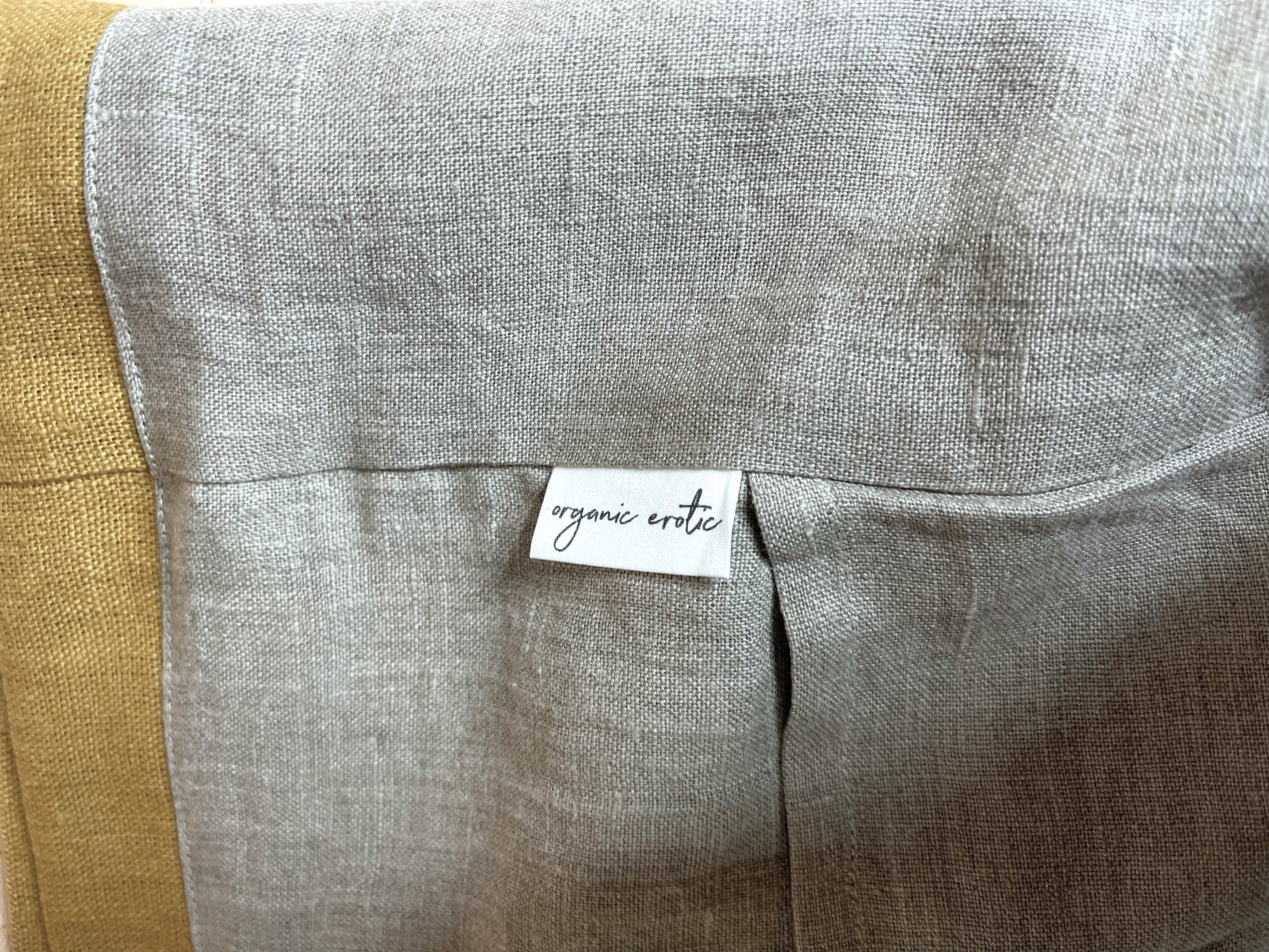 Organic Erotic Linen Tote