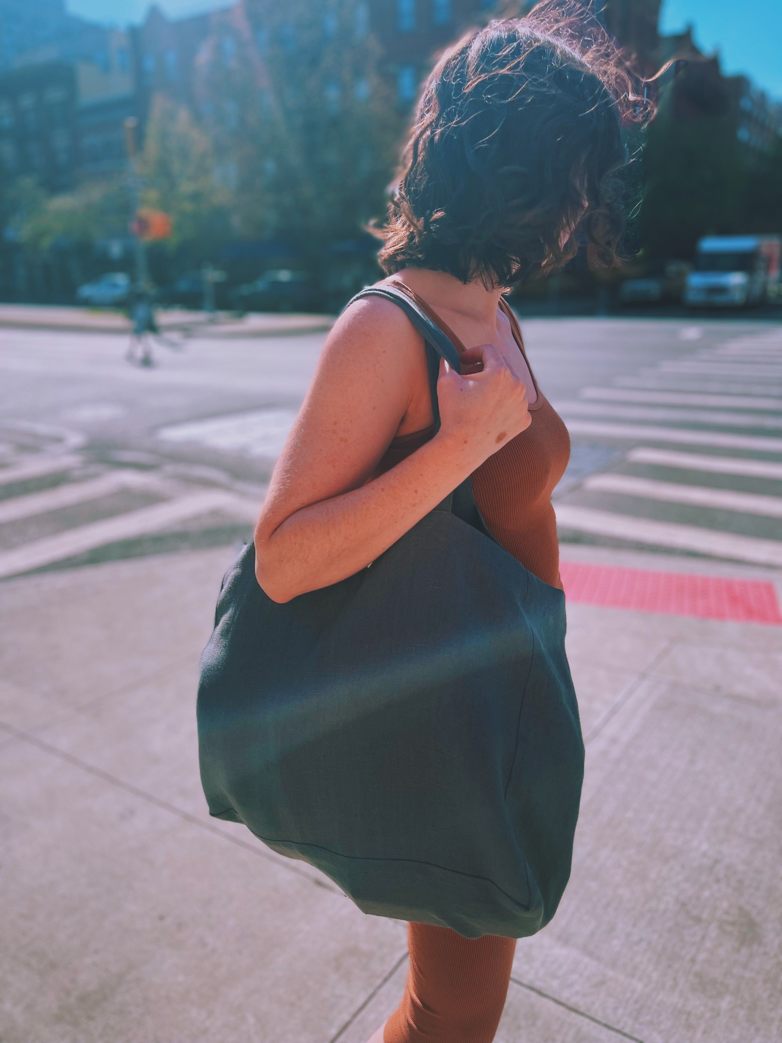 Organic Erotic Linen Tote