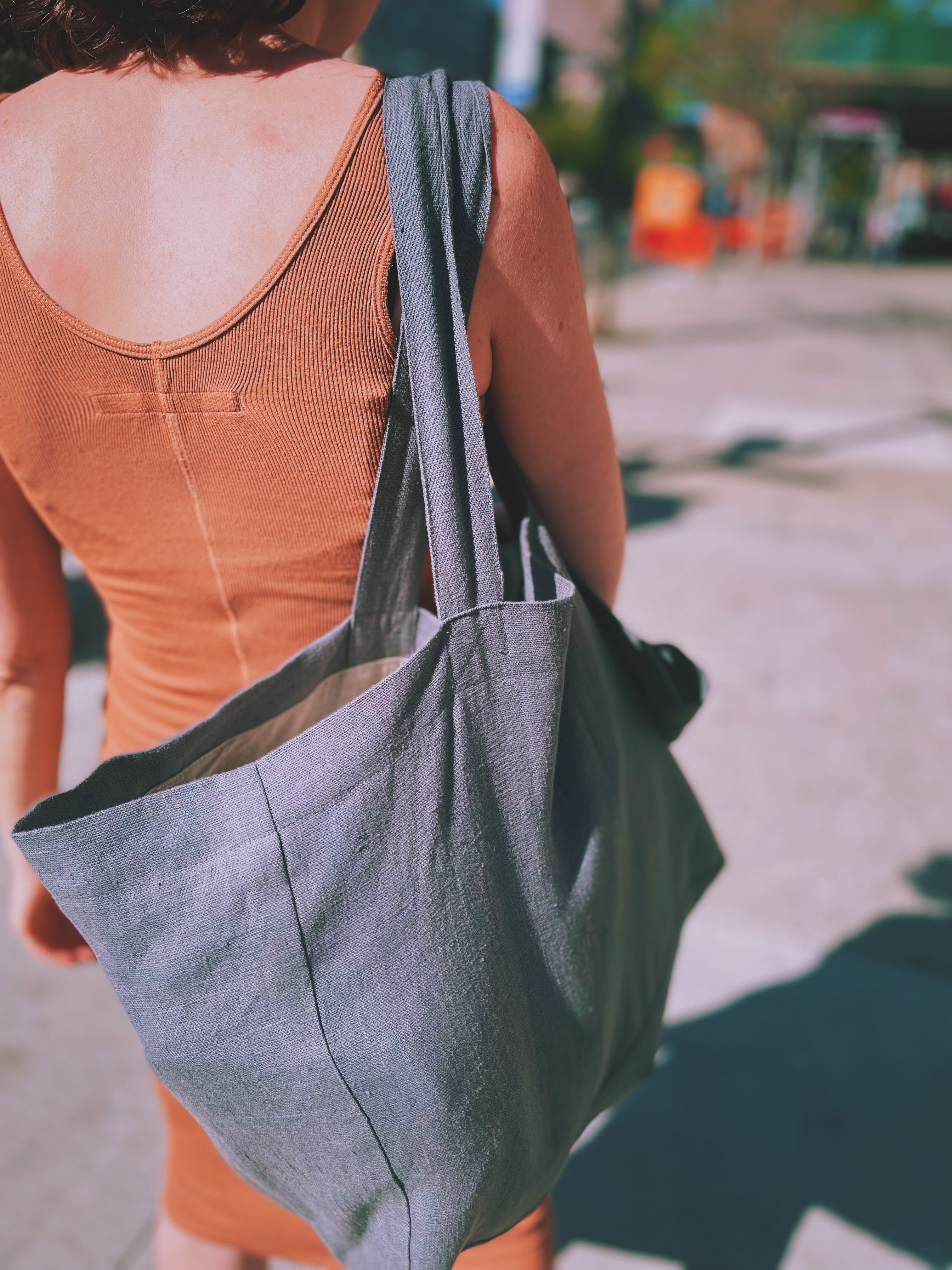 Organic Erotic Linen Tote