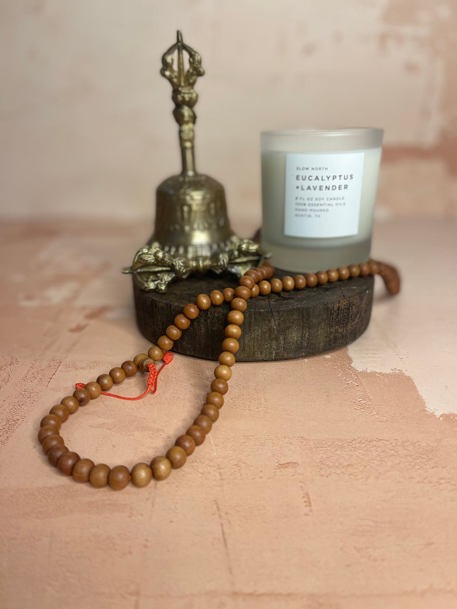 Candle + Mala